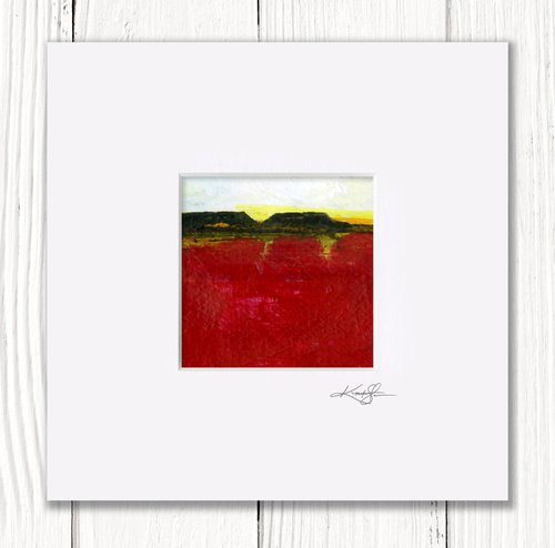 Mesa 123 - Southwestern Abstract Landscape Painting by Kathy Morton Stanion by Kathy Morton Stanion