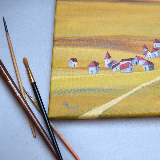 Village on Golden Fields