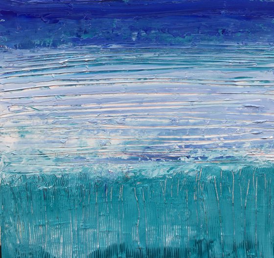 Ocean Blues - abstract
