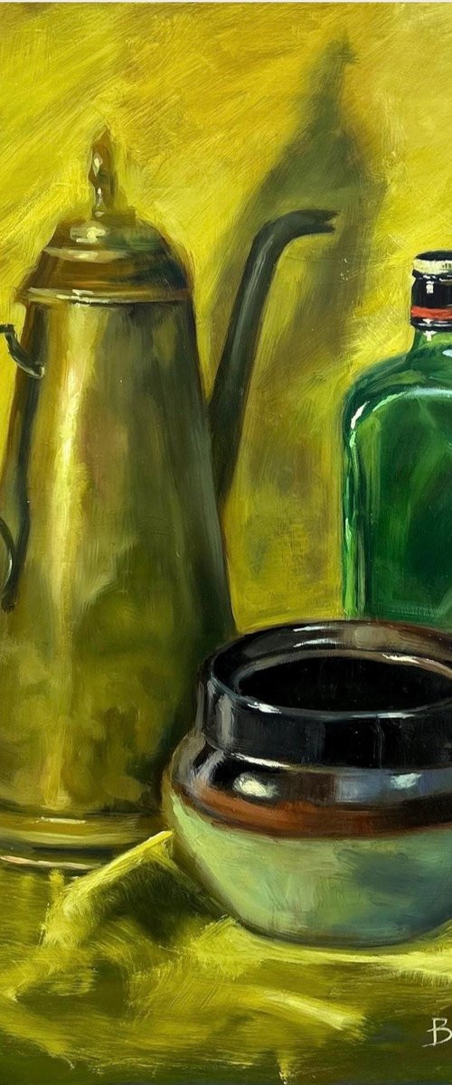Yellow Harmony by Mariia Bashtova