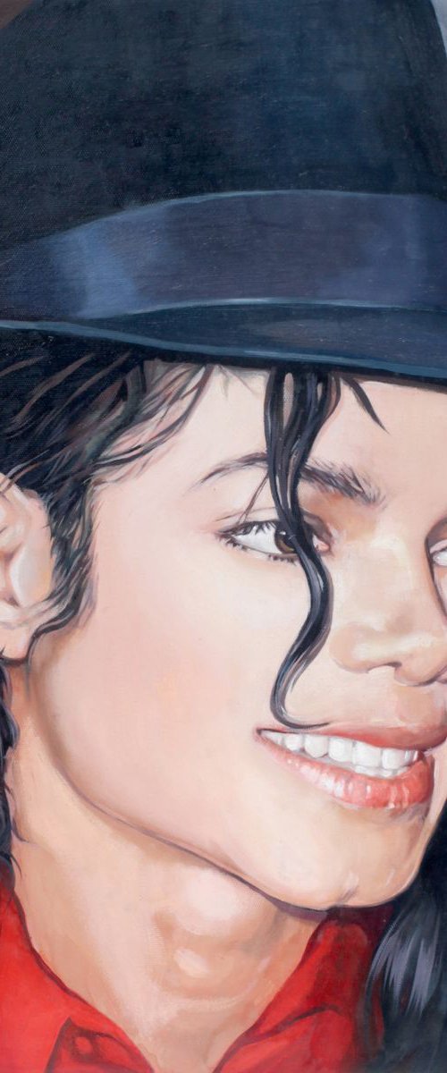 Portrait MJ by Lesja Rygorczuk