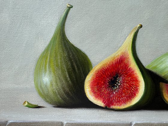 Green Figs 12x16in