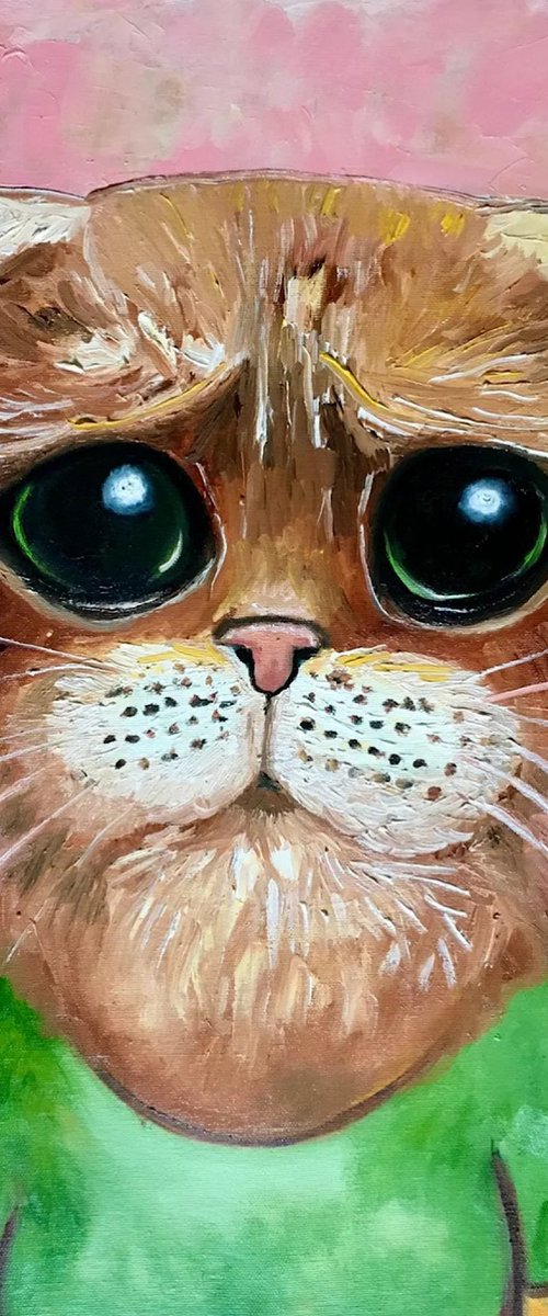 Cat Mysik. by Olga Koval