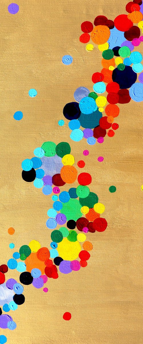 Rainbow Chain by Alyse Radenovic