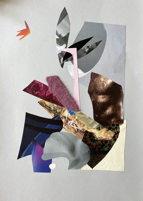 Maltese collage by Anastasia Mazur-Skrobova