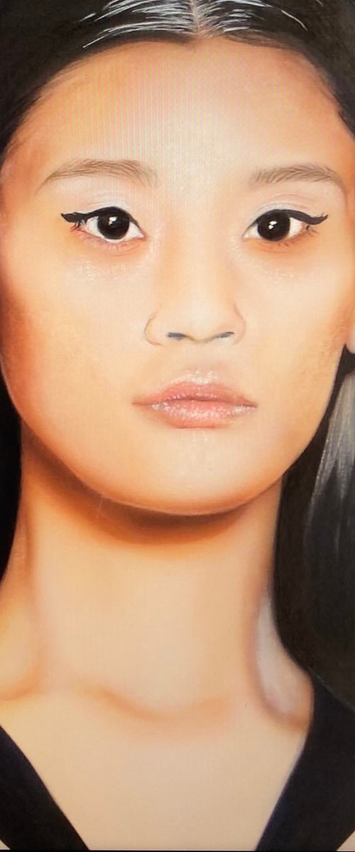 A Photorealistic Portrait by Dolgor Dugarova