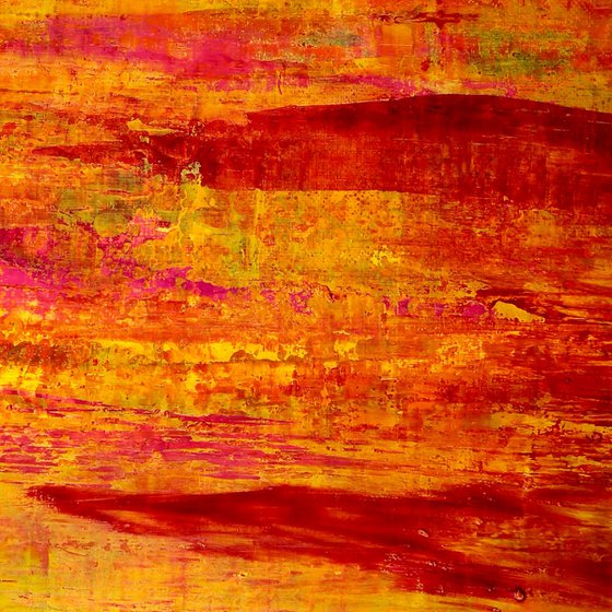 California Sunset | Fiery abstract