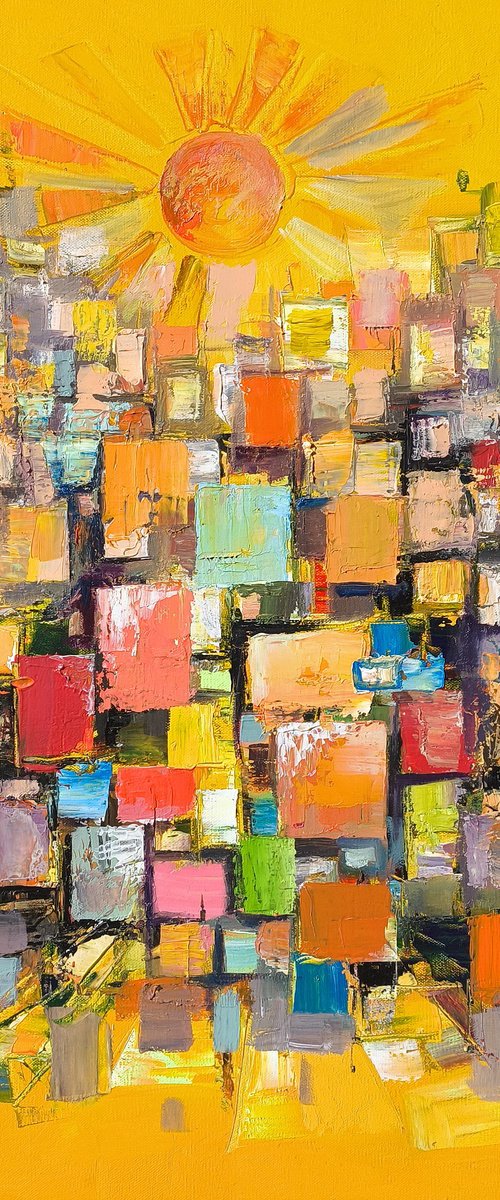 Sun Over the Mosaic City by Hayk Miqayelyan