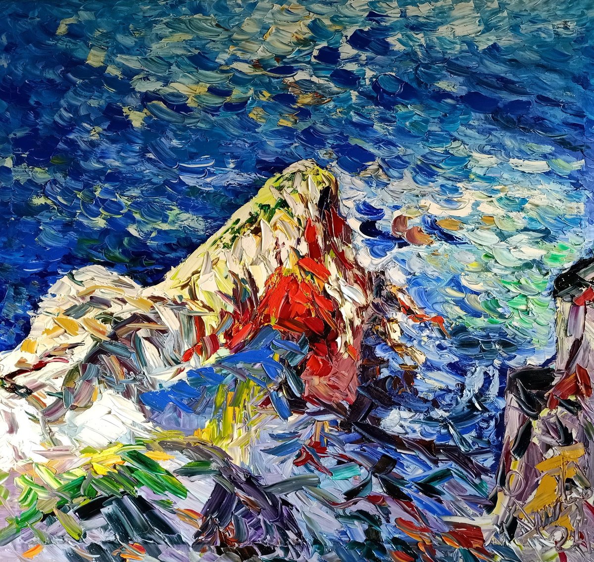 Dente Di Roccia By Antonino Puliafico, 46 X 43, Artwork For Sale On Artfinder
