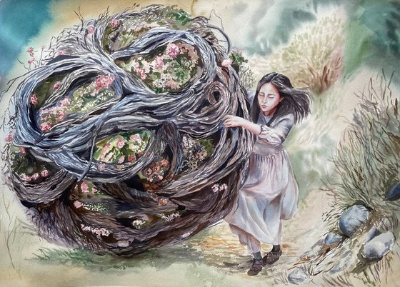 Responsibility (48x68 cm)