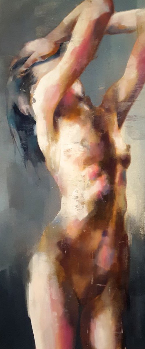 figure on grey 9-26-19 by Thomas Donaldson