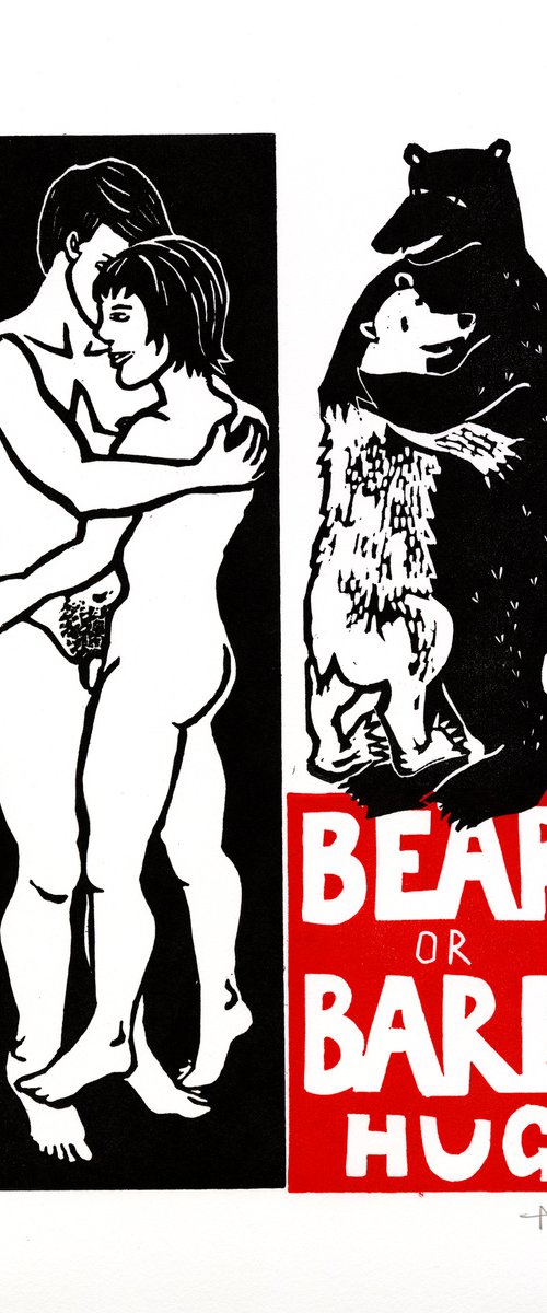 Bear or bare hug by alissa mihai