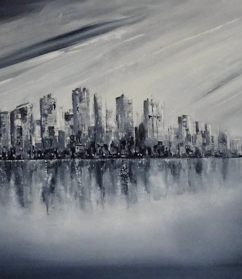 Silver Lining by Mel Davies Original Art