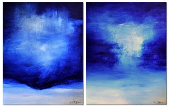 FROM SOURCE TO SEA (diptych)