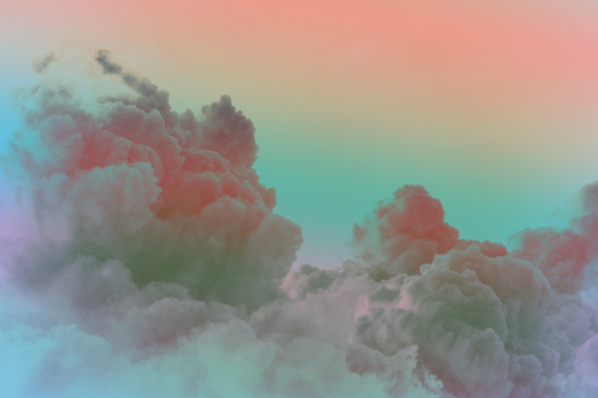 Impressionistic Landscape Photograph By Mattia Paoli, 59 X 39", Wl#116 Fantastic Clouds Vii, Original Artwork