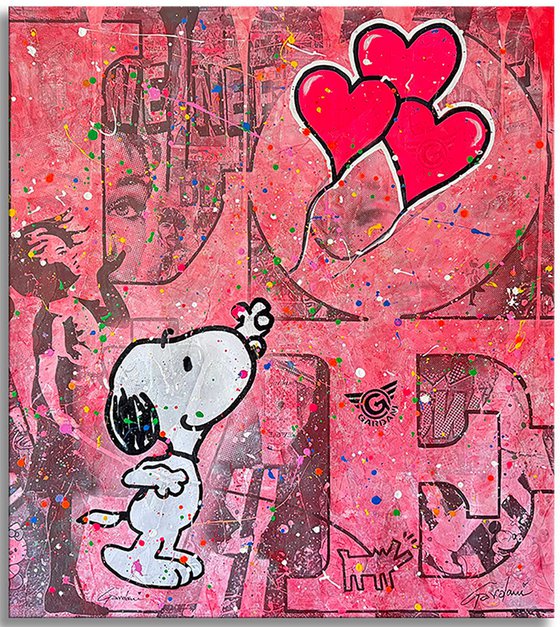 You make me happy Snoopy
