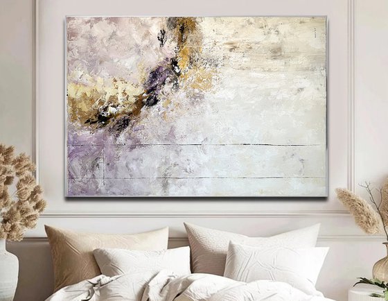 Golden Ochre in Lavender Mist