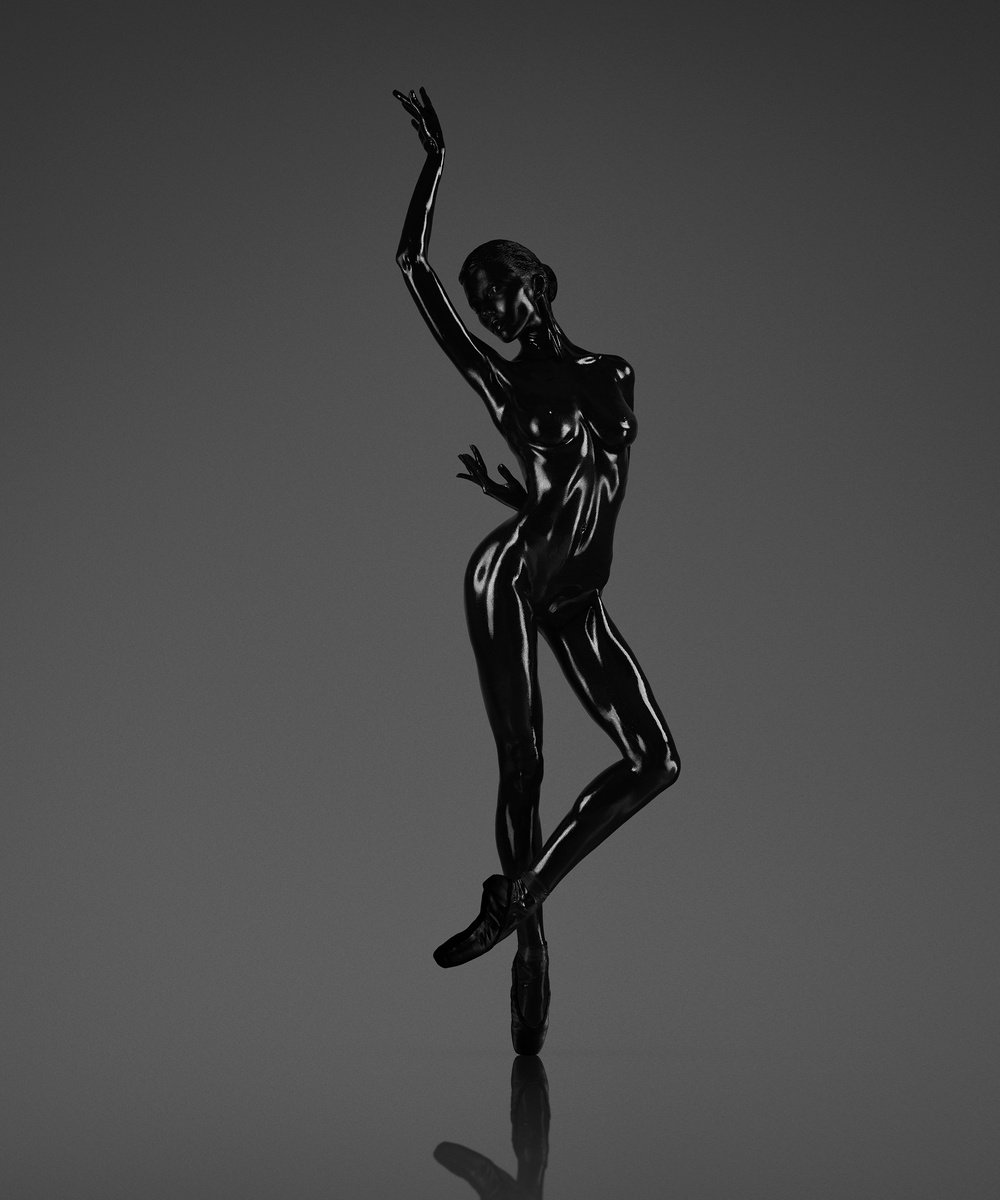 Portrait Photograph By Yevgeniy Repiashenko, 30 X 37", No55 Spirit Series, Original Artwork