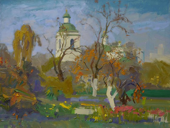 Kazan Church in the fall