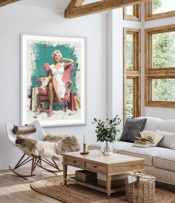 Shopping  Time with Marilyn Monroe