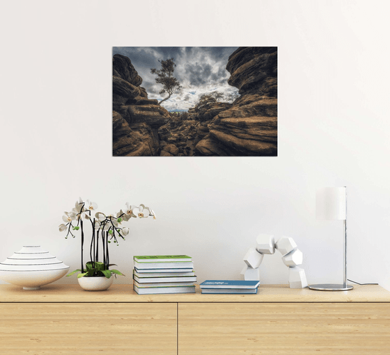 Brimham rocks in Yorkshire