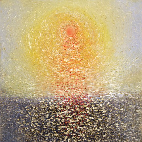 GREEDY SUN by VANADA ABSTRACT ART