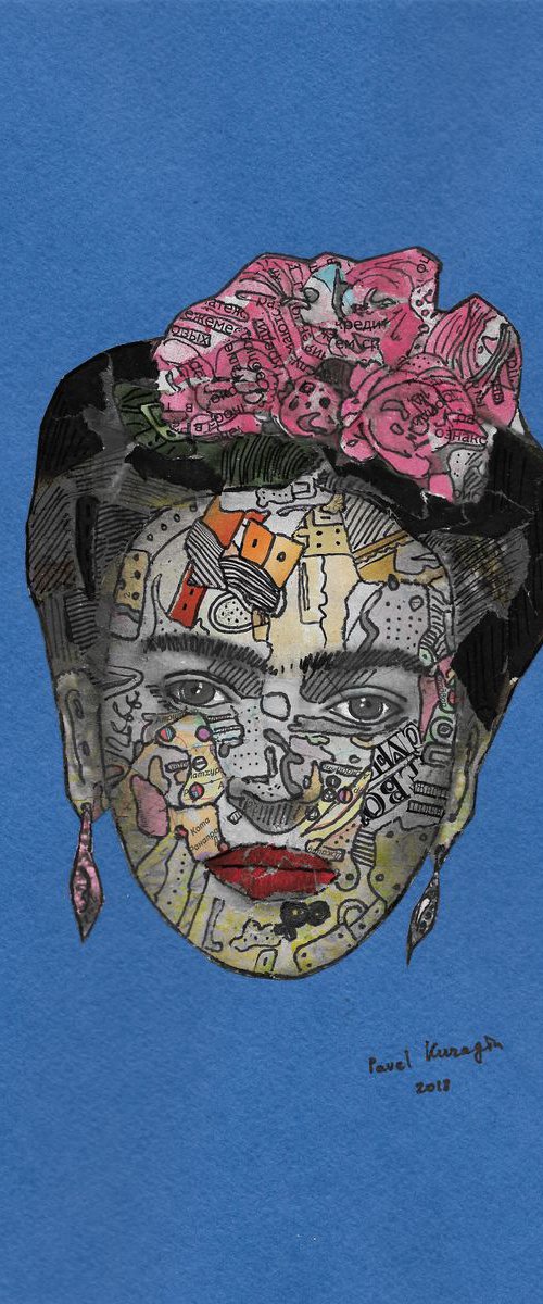Portrait of Frida # 30 by Pavel Kuragin