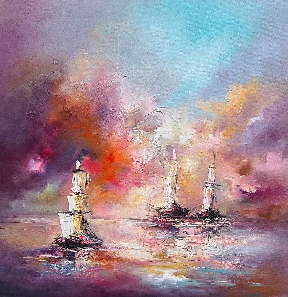 Sailing Together by Anna Schofield