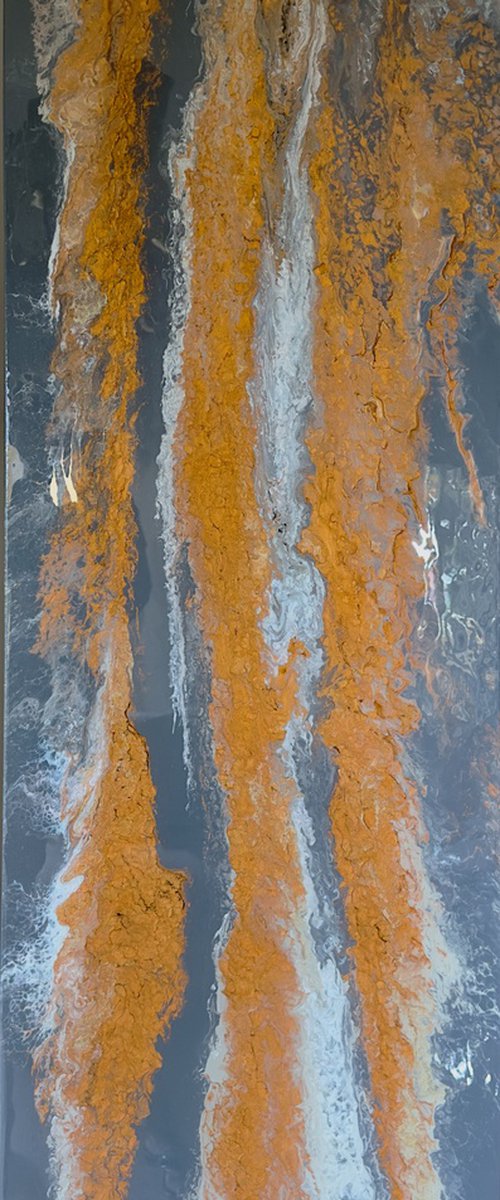 Diptych Sillage (Single Panel) by Kseniia Turik