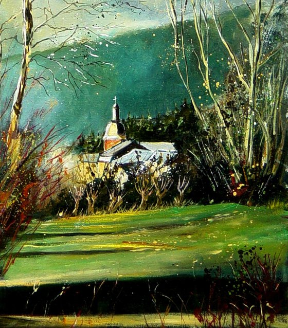 Village in Autumn - Rochehaut