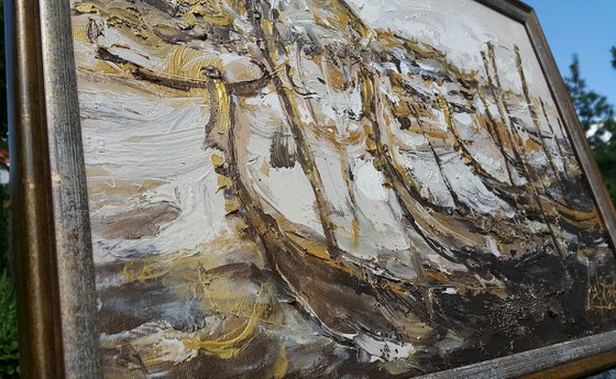 Golden Gondolas of Venice