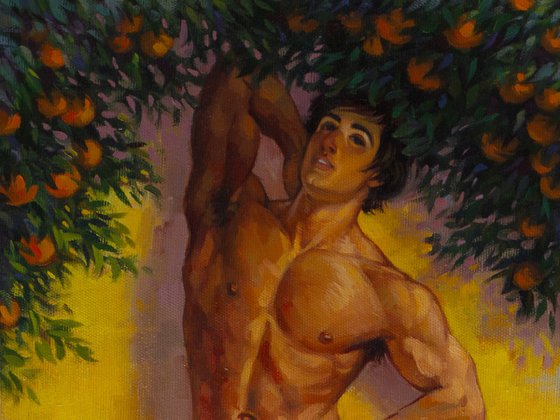 IN THE SHADES OF ORANGE TREES