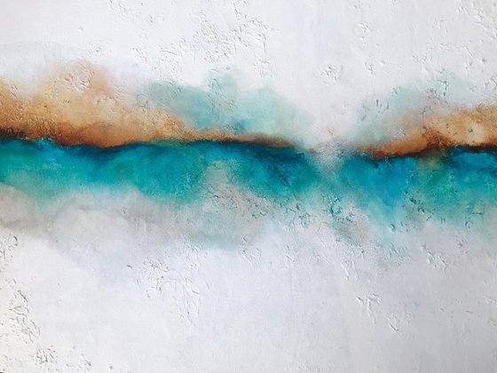 borders between sea and land (120 x 80 cm) Dee Brown Artworks