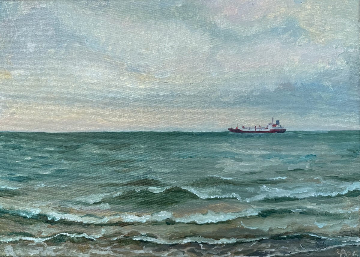 A Quiet Distance By Anastasia Chernysheva, 17 X 12, Artwork For Sale On Artfinder
