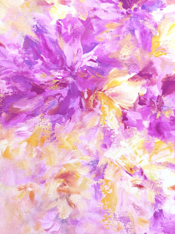Abstract floral art "Summer"