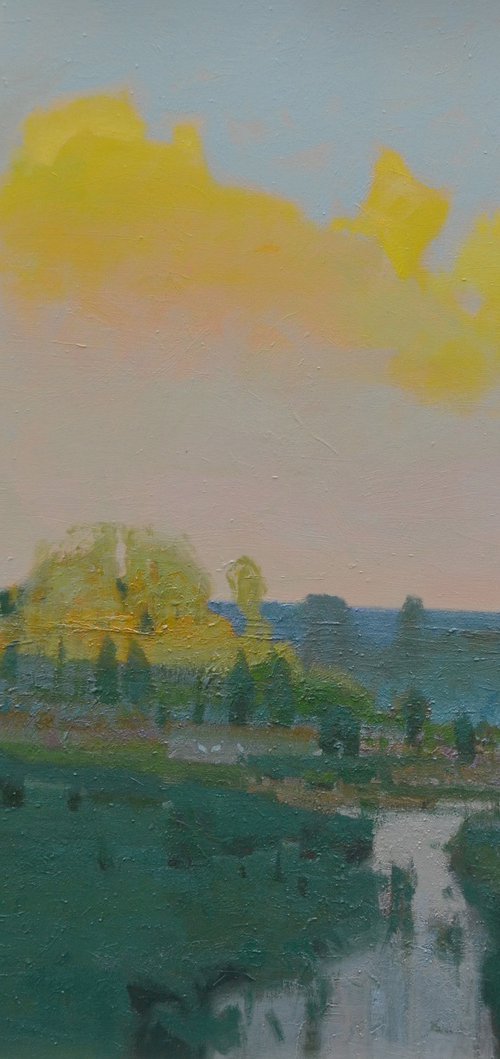August Evening by Vytautas Laisonas