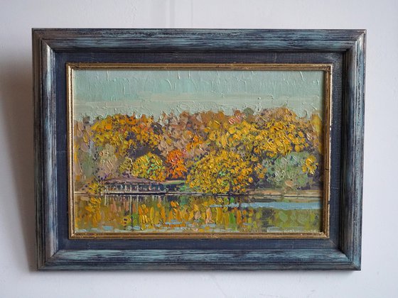 Pond at the Sukhanovo estate