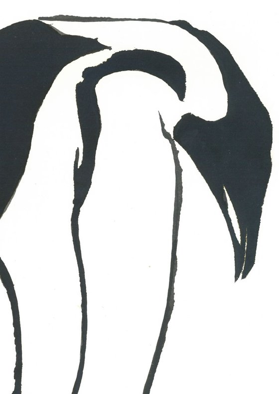 Penguins I Animal Drawing