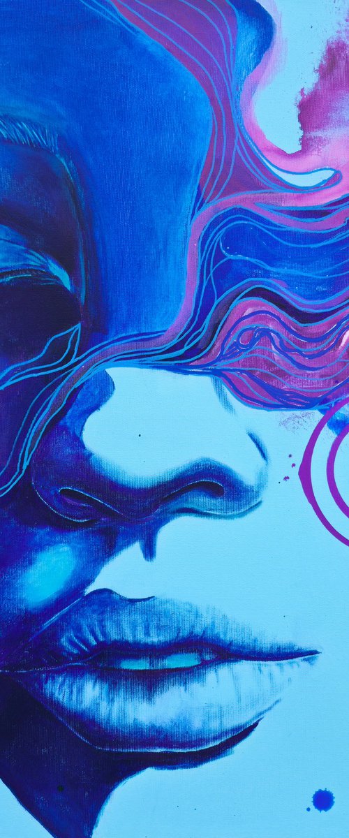 Thought Waves by Olya Enina