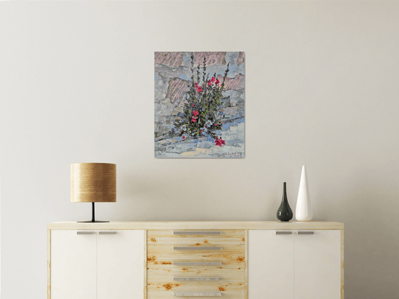 The Flowered Wall