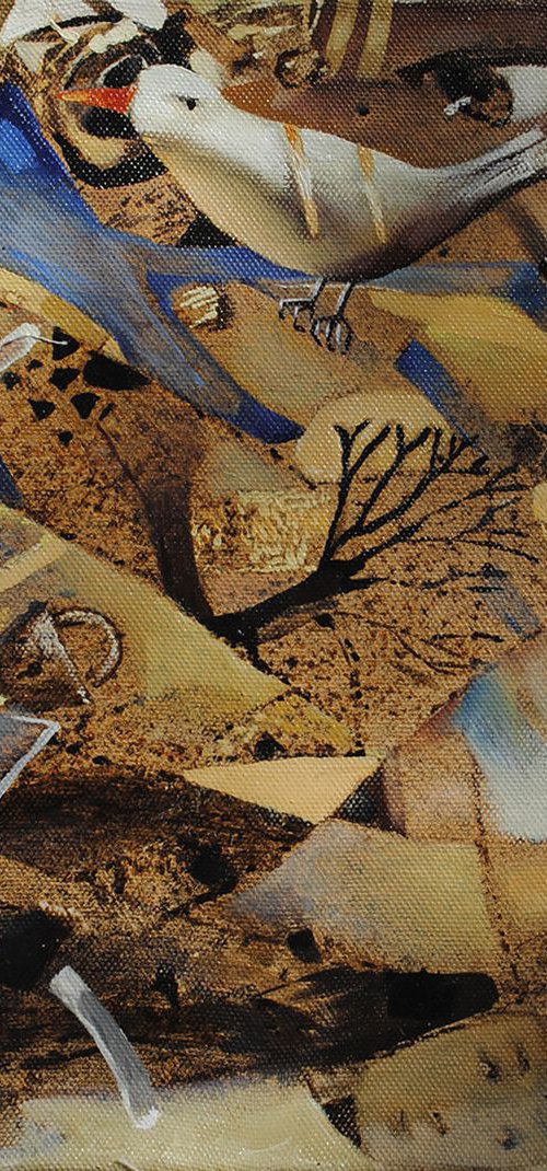 Abstract art, oil painting, oil painting on canvas by Kate Kulish