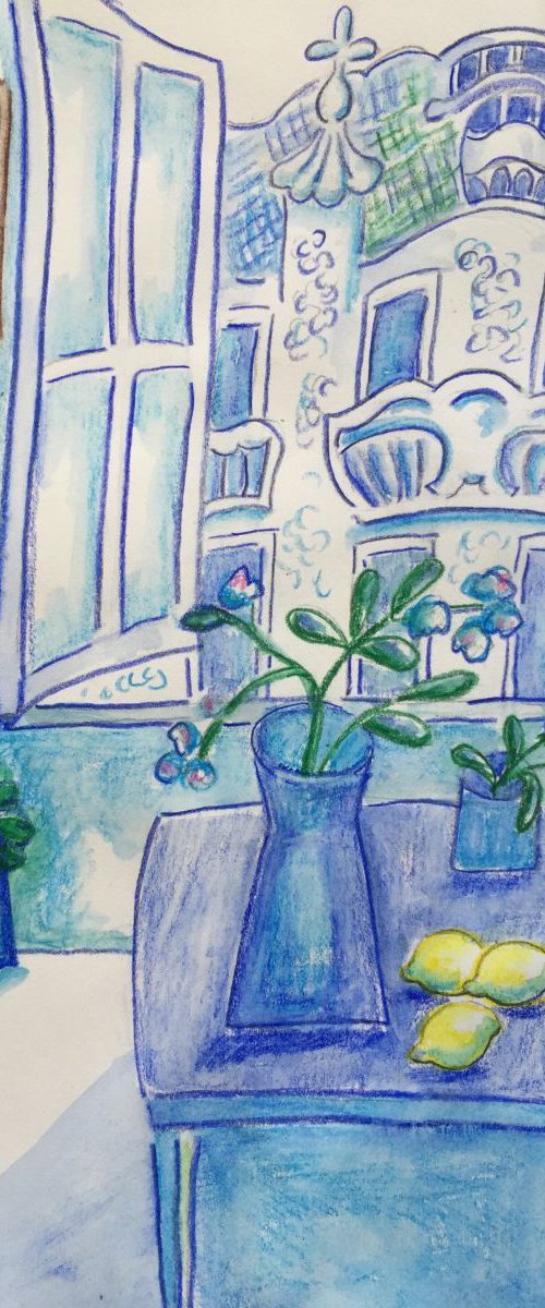 Barcelona Blues by Holly Wojahn