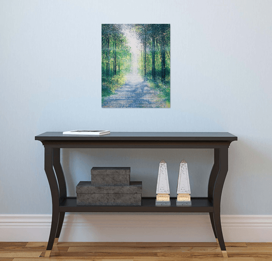 Light In A Spring Forest