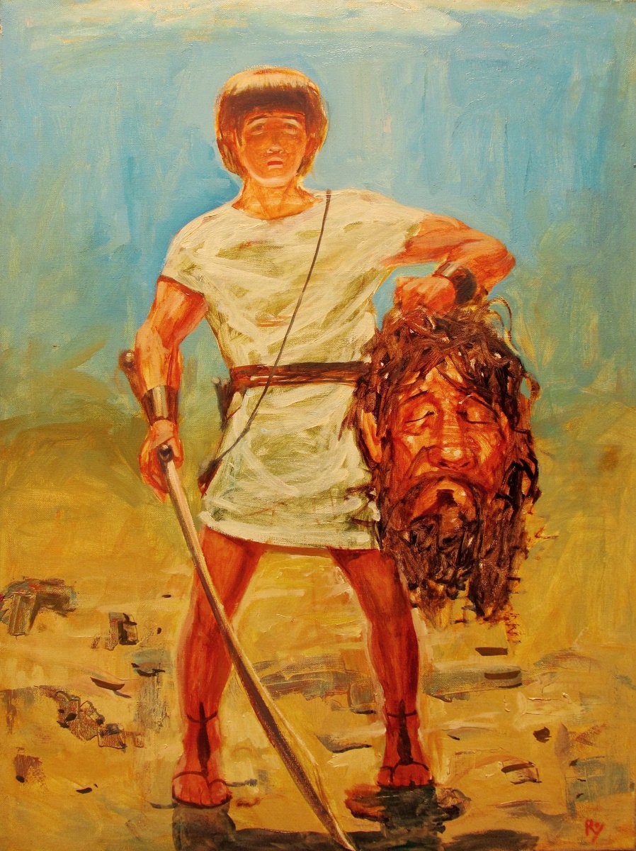 David and Goliath by Serhiy Roy