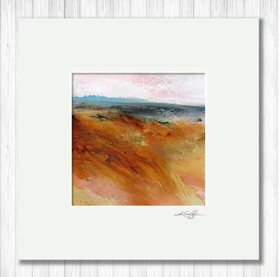 Mystical Land 348 - Landscape Painting by Kathy Morton Stanion