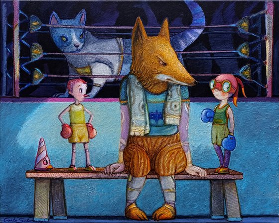 A STRANGE BOXING RING