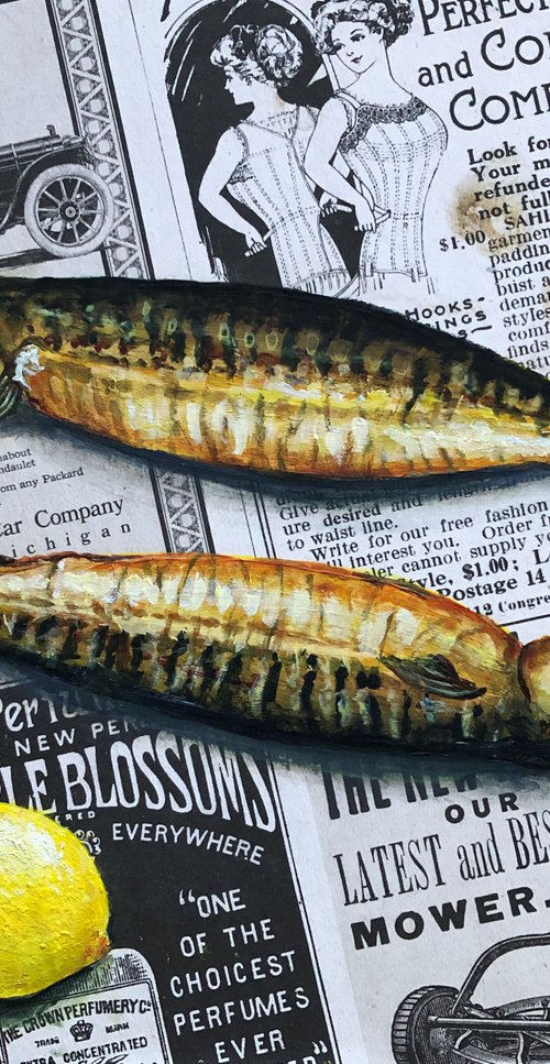 Holy mackerel! It's a fish day today... by Lena Smirnova