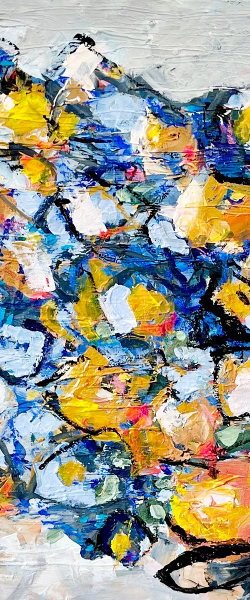 Blue Bouquet by Irene Wilkes