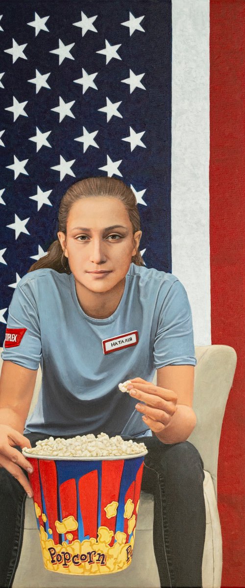 Portrait of a Soft Rebellion by Nataliya Bagatskaya