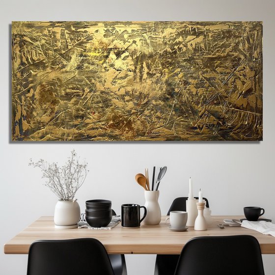 Gold Leaf 120x60x2